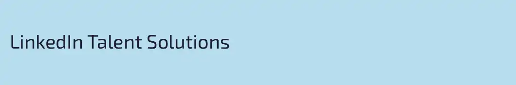 LinkedIn Talent Solutions